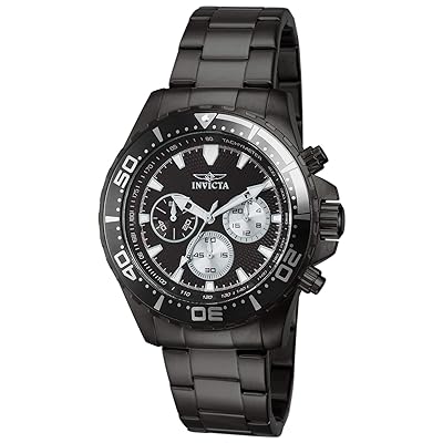 Invicta インビクタ Specialty PILOTChronograph Invicta Mens 12919 Pro Diver Chronograph Black Qatar | Ubuy